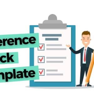 Reference Check Template - HR in a BOX HR documents