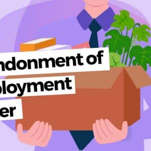 Abandonment of Employment Letter template