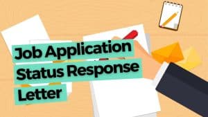 Job Application Status Response Letters - Various Templates - HR in a BOX HR documents