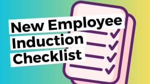 Induction Checklist - New Employee