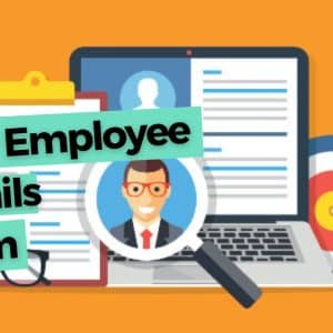 New Employee Details Form - HR in a BOX HR documents