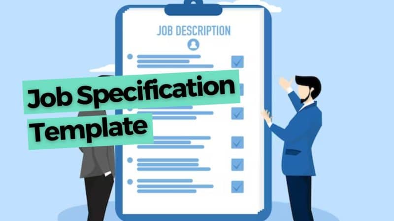 Recruitment & Staff Selection - Job Specification Template